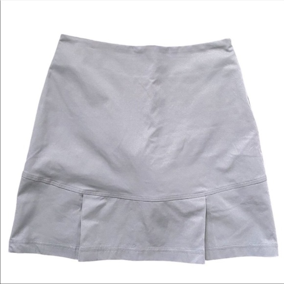 Adidas Grey Climacool Pleated Skort - Picture 2 of 8